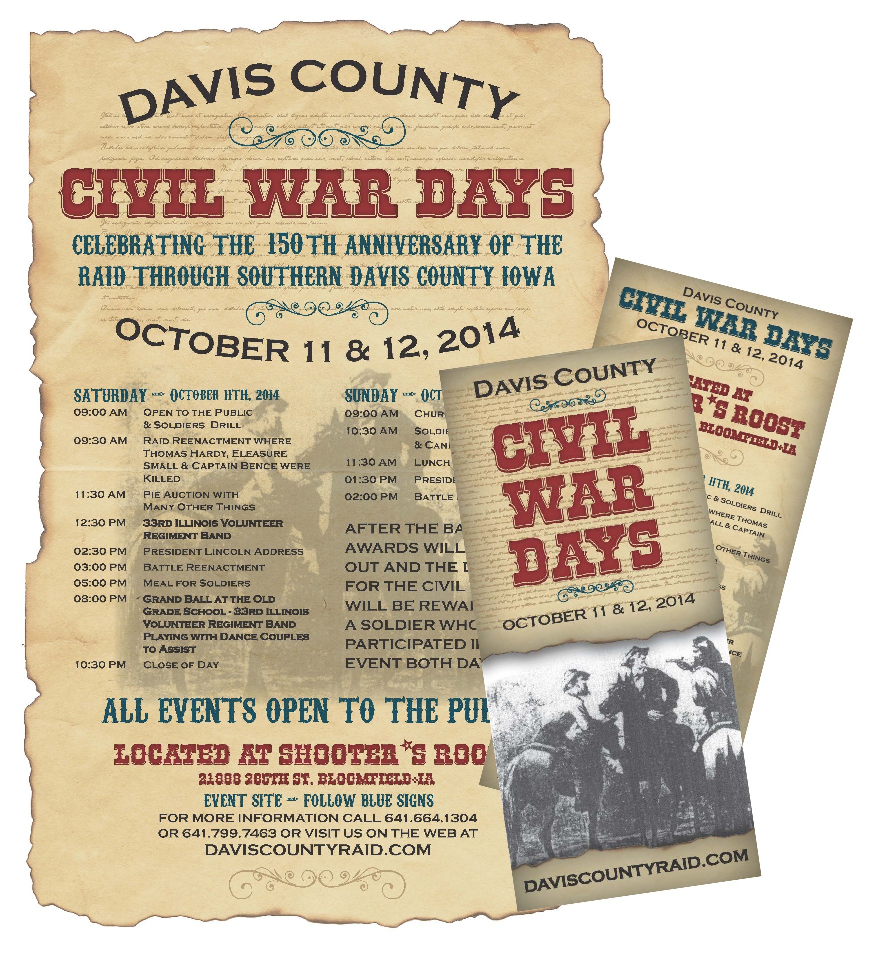 Civil War Days promo grouping